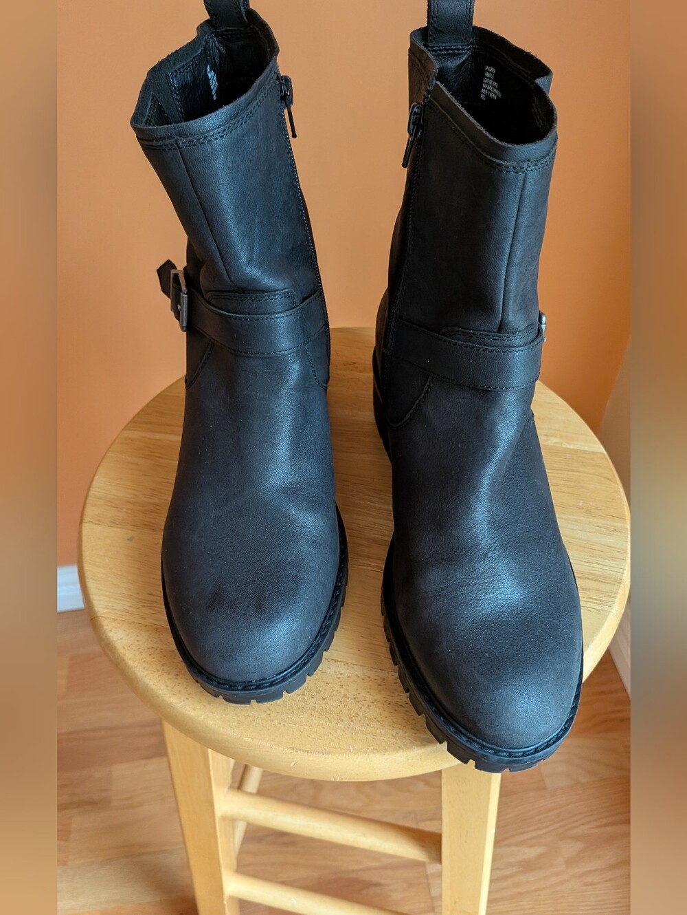 Lucky Brand Women’s Black Ankle Boots - Classic Pull-On Style Size 10M